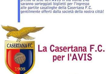 La Casertana F.C. per l’Avis