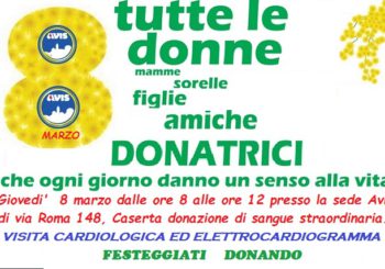 8 MARZO: FESTA DELLA DONNA. FAI UN GESTO D’AMORE ANCHE TU!