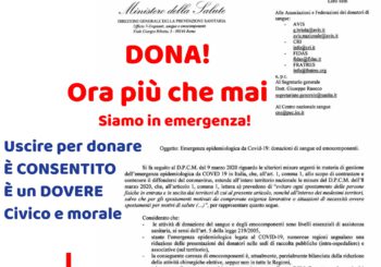 SIAMO IN EMERGENZA SANGUE!